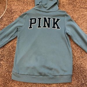 Pink Medium blue grey sweatshirt